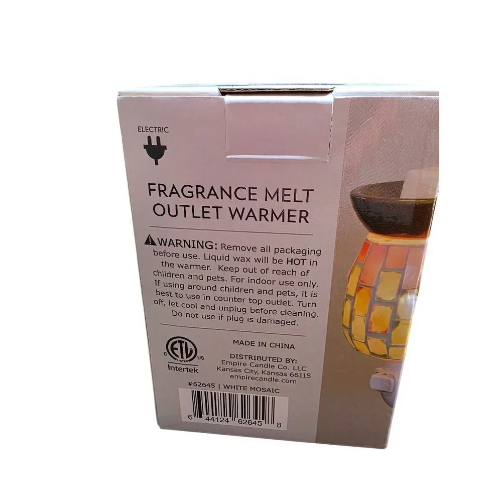 TUSCANY CANDLE Outlet Wax Warmer‎ mosaic E2